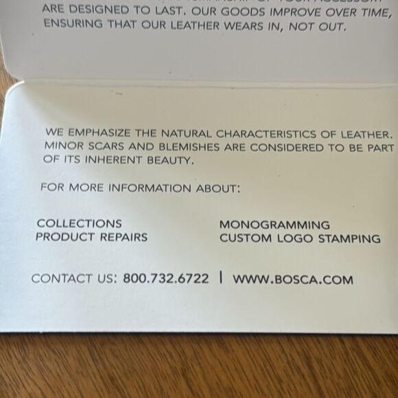 NEW. Bosca Old Leather Weekend Wallet - Picture 6 of 7